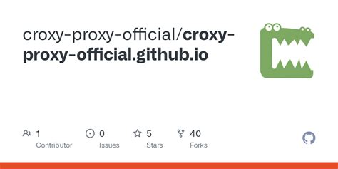 CroxyProxy (Official Website) .
